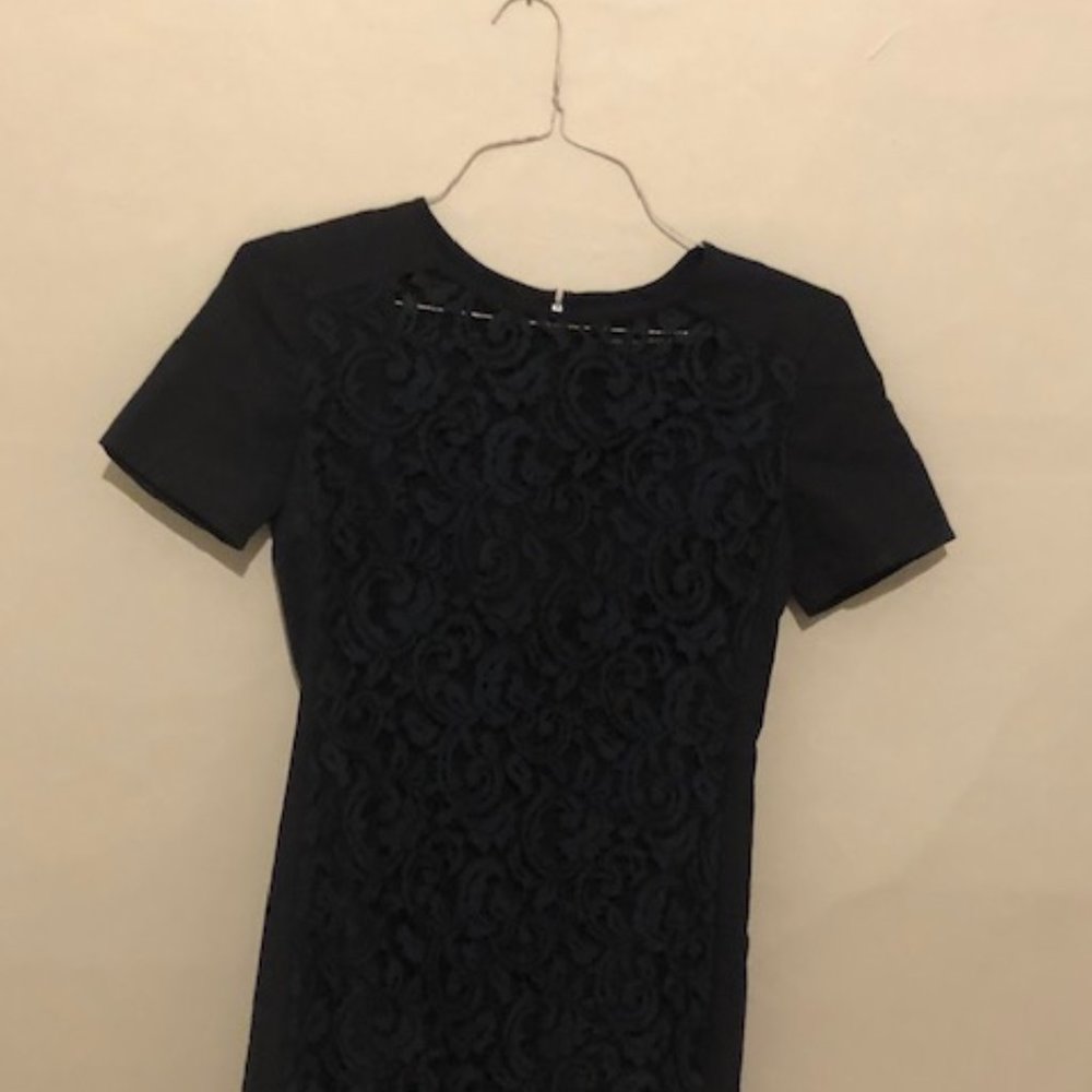 French Connection Lace Front Dress